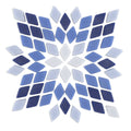 Mandala Art Tru Blue Diamond Mosaic Tiles - Assorted Blue - 12mm x 20mm - Smooth Edges - Indoor/Outdoor Use - SuperSaverAU - view 2