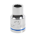 Trojan 10mm Socket 1/2 Drive - Polished Chrome Vanadium - Durable - 12-Point - SuperSaverAU - view 1