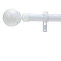 Pillar 16/25mm White Adjustable Universal Brackets - Powdercoated Steel