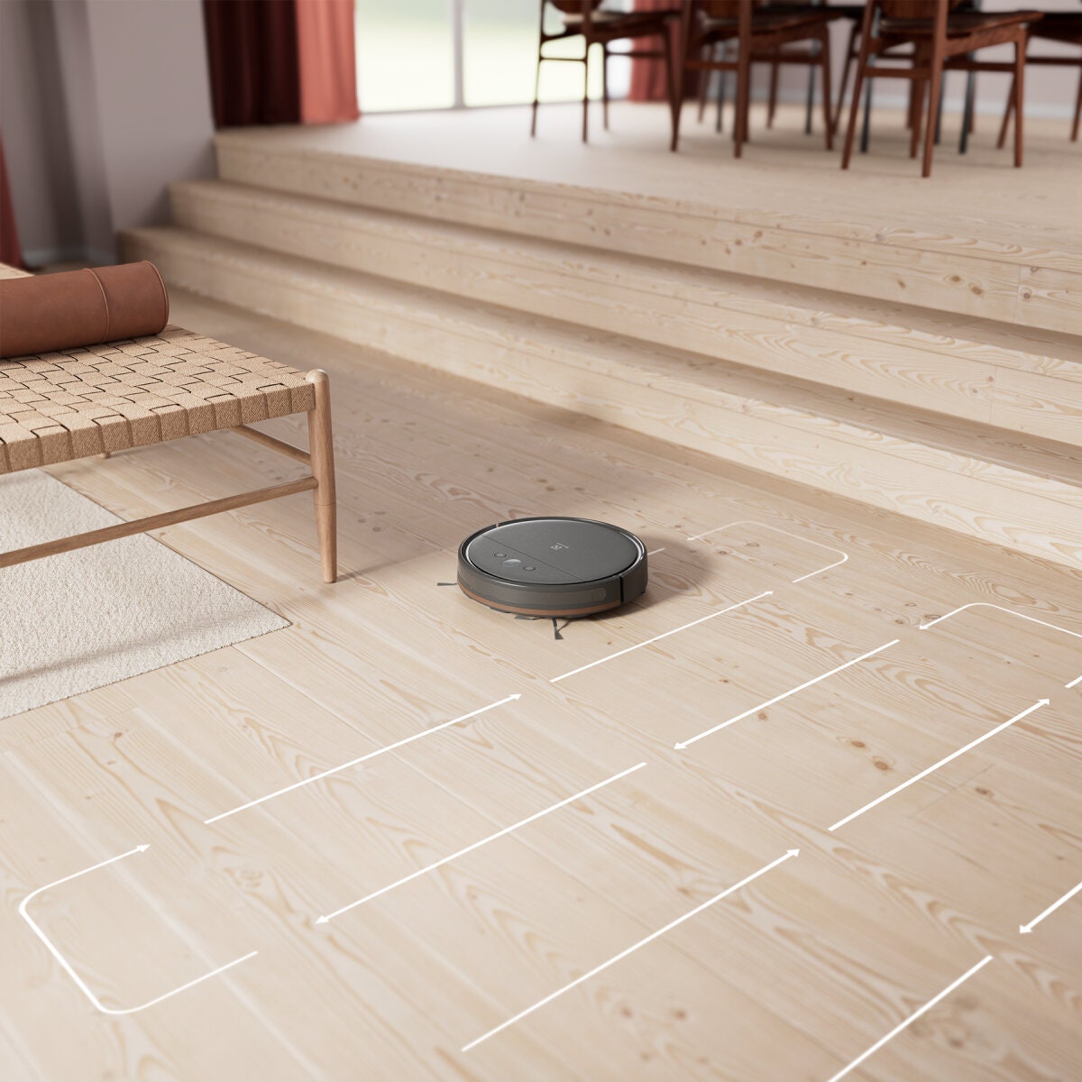 Electrolux UltimateHome 300 robotic vacuum and mop with camera - recharge and resume - EFR31223