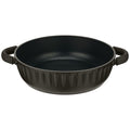 Resto Ascella 28cm Shallow Pot with Lid - 4.2L Capacity, Pfluon Non-Stick, Induction Compatible - RE94006