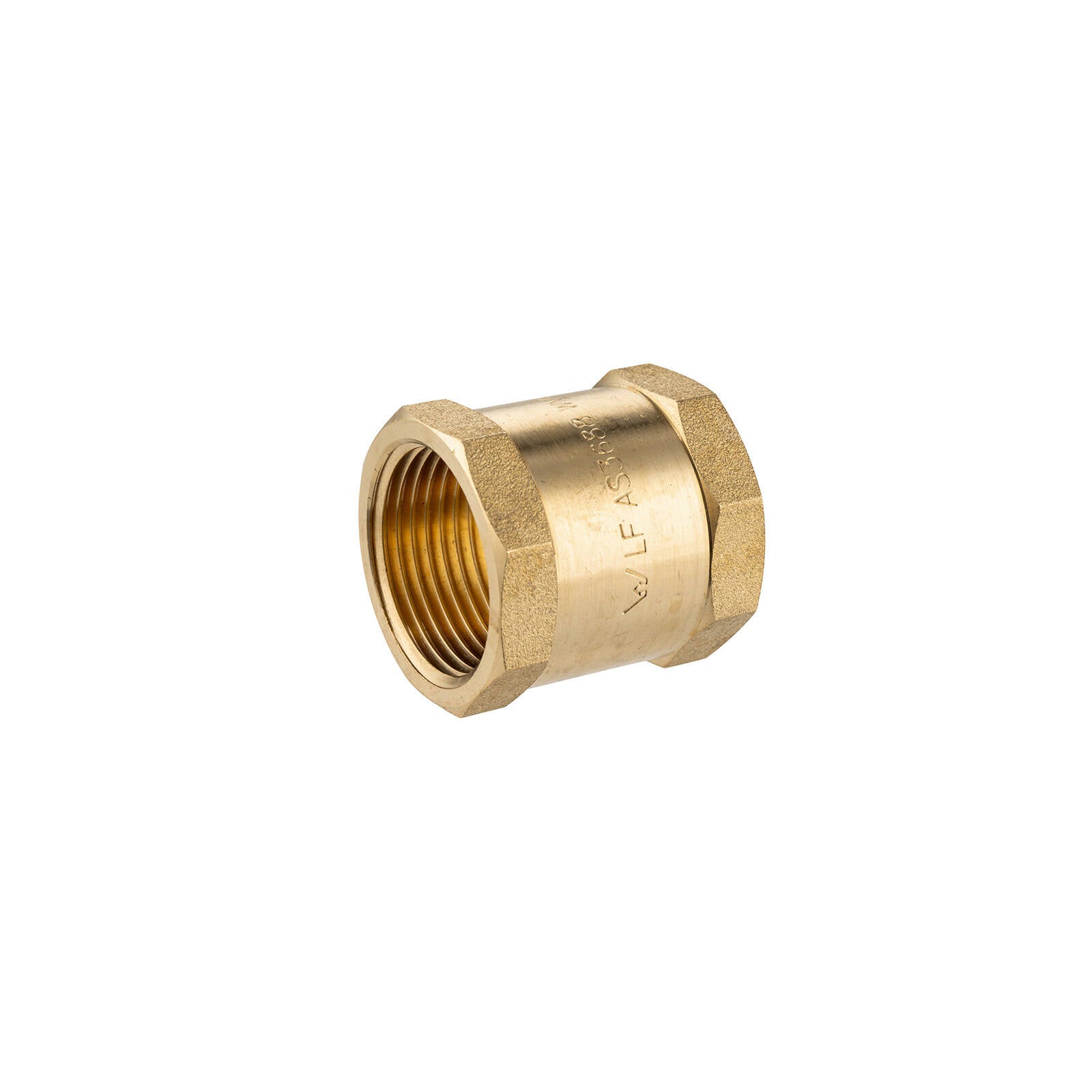 Brasshards 20mm Lead Free Brass Threaded Hexagon Socket