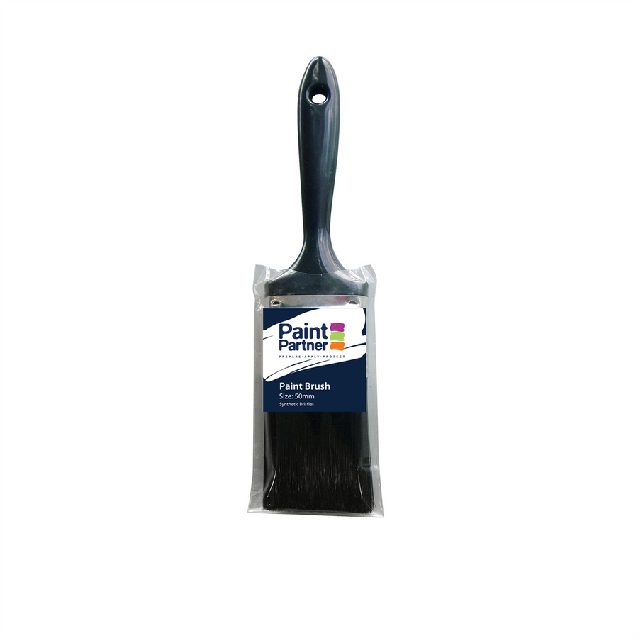Paint Partner 50mm Synthetic Paint Brush - Flat - Economical - Disposable - SuperSaverAU - view 1