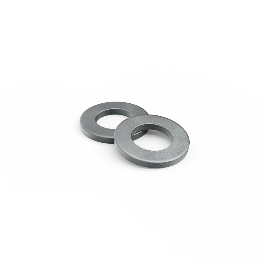 Zenith M12 Hot Dip Galvanised Flat Round Washers Each - 4.6 Grade Steel - Load Distribution - SuperSaverAU - view 1