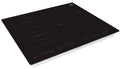 Trinity 60cm combo cooktop - 2 induction and 1 radiant zone, touch and slide controls - TRCI603