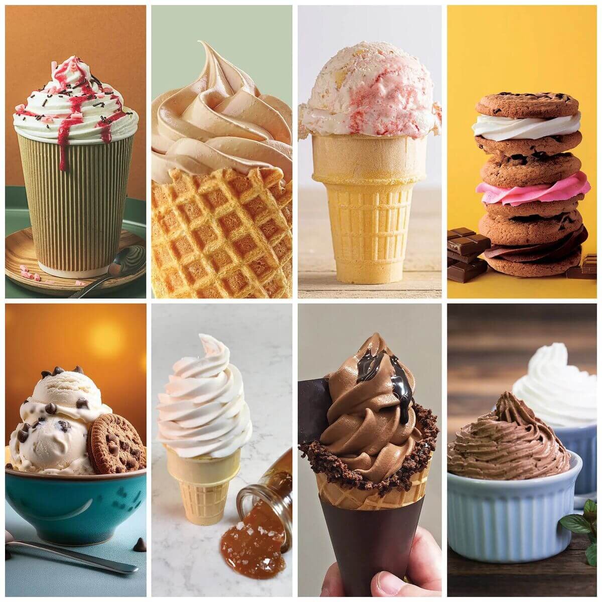 Ninja Swirl by Creami Ice Cream Maker - Soft Serve - 13 One-Touch Programs - 800W - Silver - NC701