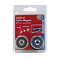 Everhang Magnetic Pull Latch Set 13.5kg Neodymium Silver Easy Install - SuperSaverAU - view 4