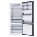 Haier 433L Bottom Mount Fridge - Black, 8 Star Energy, Reversible Door, Humidity Zone - HRF420BEC