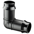 Pope 19mm Poly Barbed Elbow - Black Right-Angle Irrigation Fitting, 1000kPa