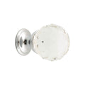Prestige Glass Knob - 25mm - Chrome Plated - Contemporary Design - SuperSaverAU - view 1