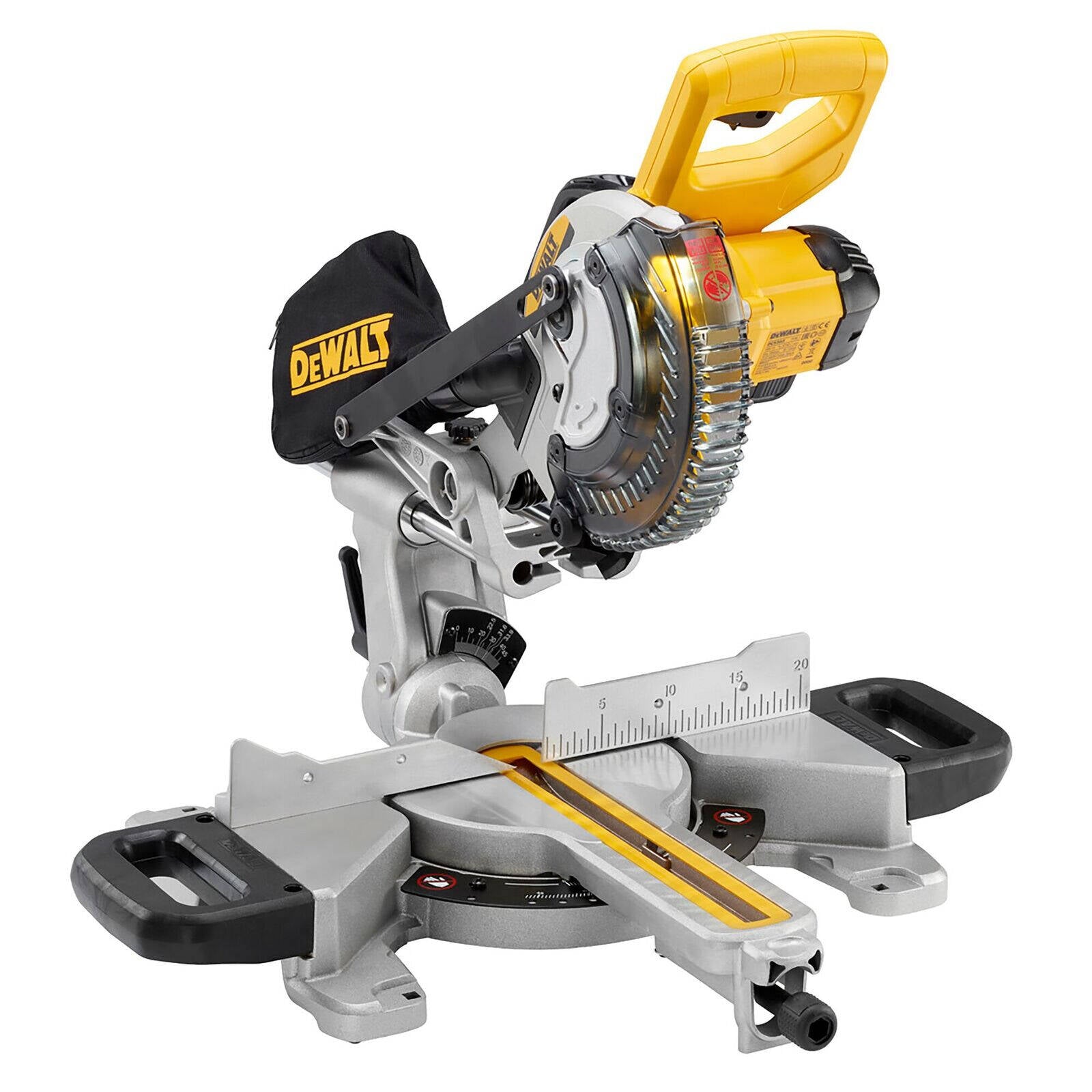 DeWALT 18V XR 184mm Cordless Sliding Mitre Saw - Skin Only DCS365N-XE
