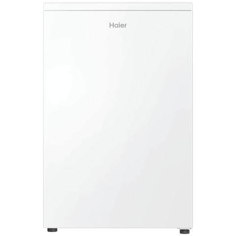 Haier 300 Series 114L bar refrigerator - white, true freezer, crisper bin, LED lighting - HRF115UW2
