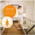 Beurer Diagnostic Bathroom Scale - Silver - Body Fat, Water, Muscle and Bone Mass Readings - BF105
