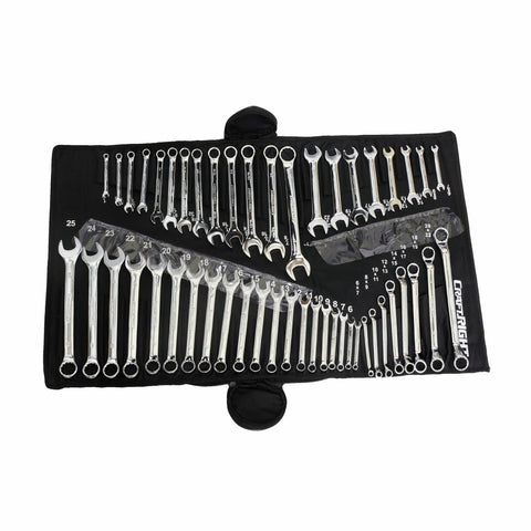 Craftright 49 Piece Spanner Set - Steel - Heavy Duty - Organized Tools - SuperSaverAU - view 1
