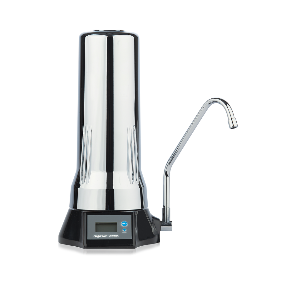 Stefani DigiPure 9000s Chrome On-Tap Digital Water Filter with Diverter Valve