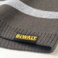 Dewalt Black Reflective Beanie - 100% Acrylic - One Size Fits Most - Warmth & Visibility - SuperSaverAU - view 5