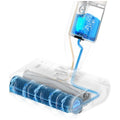 Hizero all-in-one hard floor cleaner - sweeps and mops at once, 60 minute runtime, 180 degree lay-flat - F600