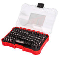Full Boar 100 Piece Assorted Screwdriver Bit Set, S2 Steel with Case