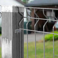 Jack Galvanised Steel Mesh Panel Fixing Clips - 8 Pack