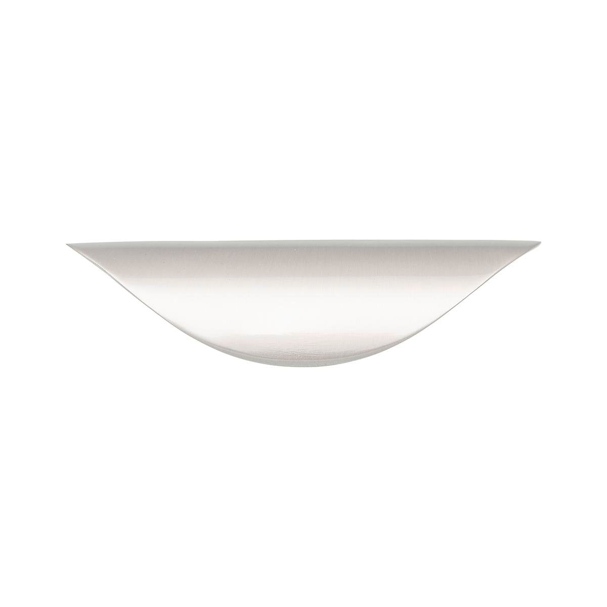 Prestige Wave Pull Handle - 16mm Zinc Alloy - Brushed Nickel - Easy Install - SuperSaverAU - view 1