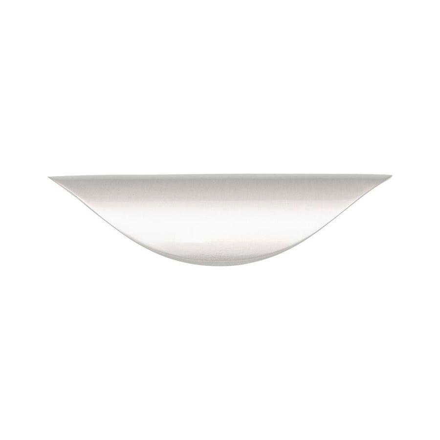 Prestige Wave Pull Handle - 16mm Zinc Alloy - Brushed Nickel - Easy Install - SuperSaverAU - view 1