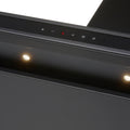 Schweigen 90cm Wall Canopy Rangehood - Matte Black - 3200m³/h - ISO-Drive SE Motor Pack - DS3326B-9SEPAK
