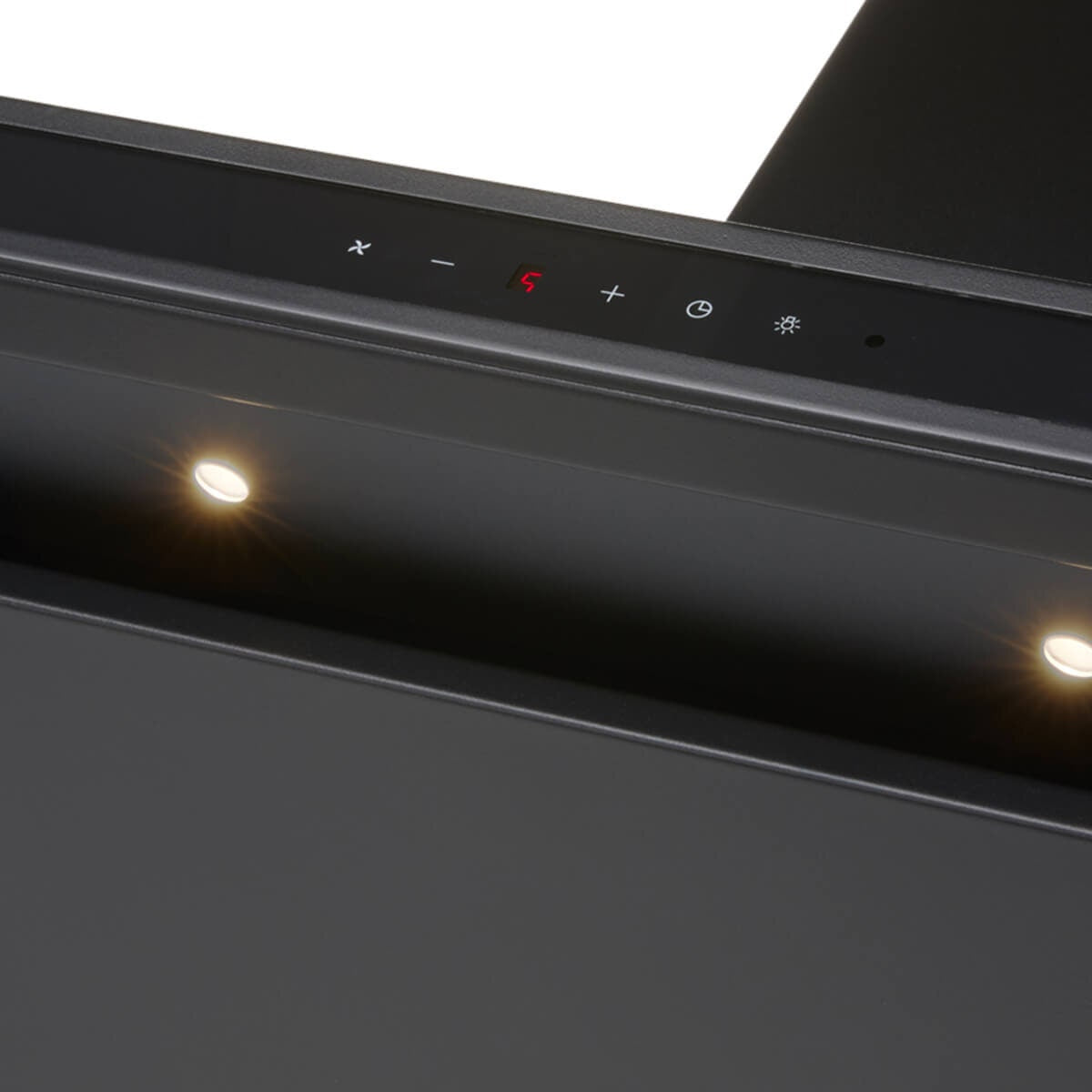 Schweigen 90cm Wall Canopy Rangehood - Matte Black - 3200m³/h - ISO-Drive SE Motor Pack - DS3326B-9SEPAK