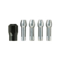 Dremel Quick Change Collet Nut Kit - 1 Collet Nut & 4 Collets - Metal - SuperSaverAU - view 2