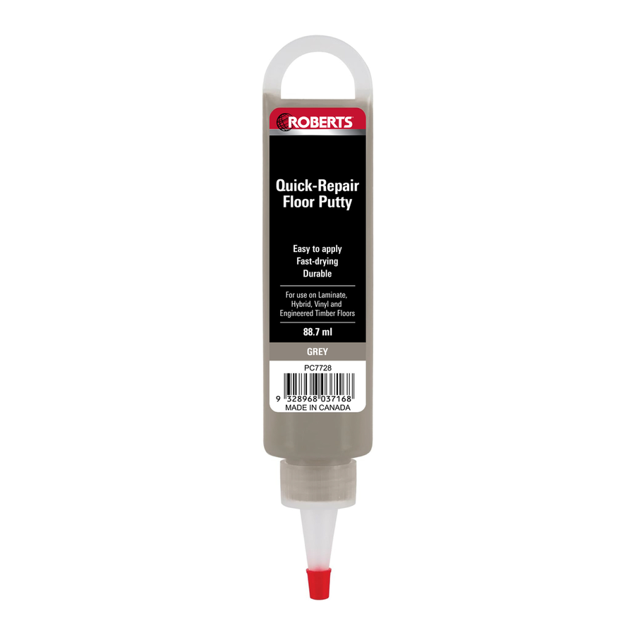 Roberts Quick Repair Putty Grey - 88ml Acrylic - Fast Drying - Easy Application - SuperSaverAU - view 1