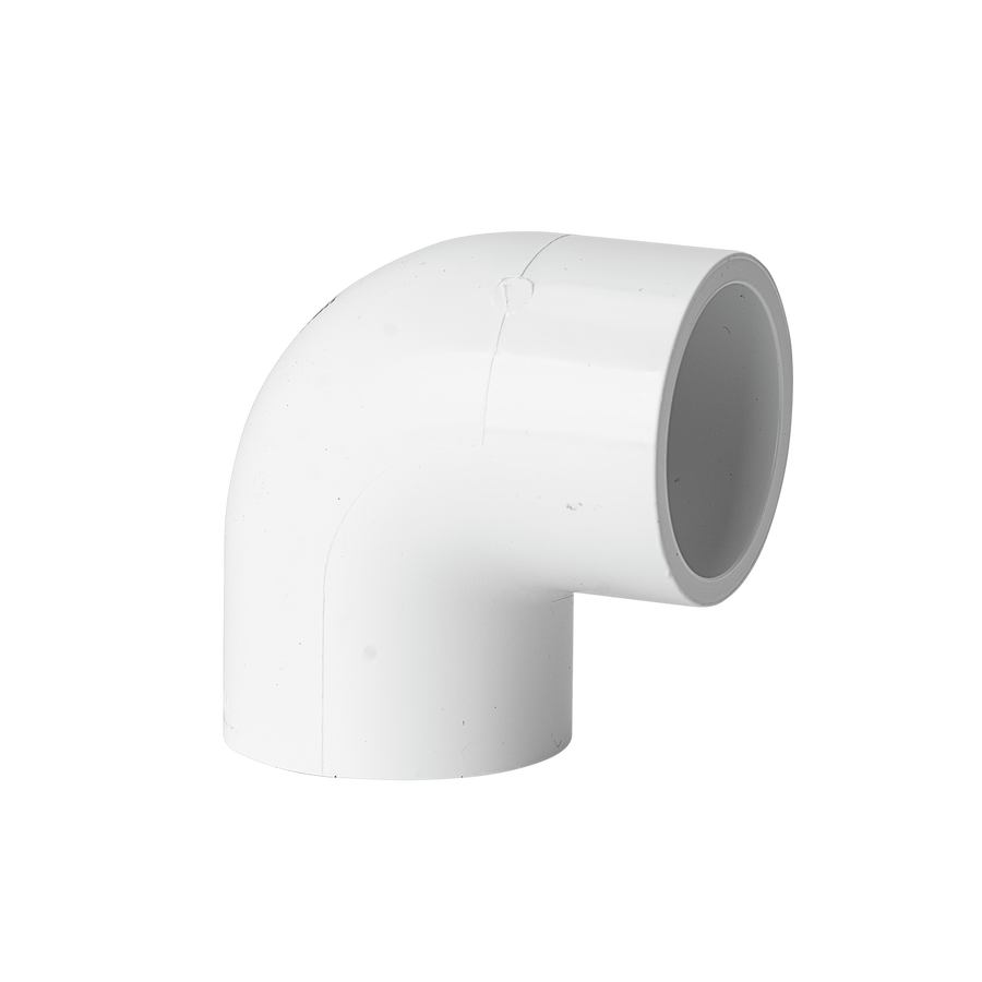 Holman 20mm 90° White PVC Elbow - Solvent Weld - Durable - Easy Install - SuperSaverAU - view 1