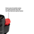 Weller Mini Butane Torch - Adjustable Windproof Flame - 1,300°C - 102mm x 150mm x 21mm - SuperSaverAU - view 4