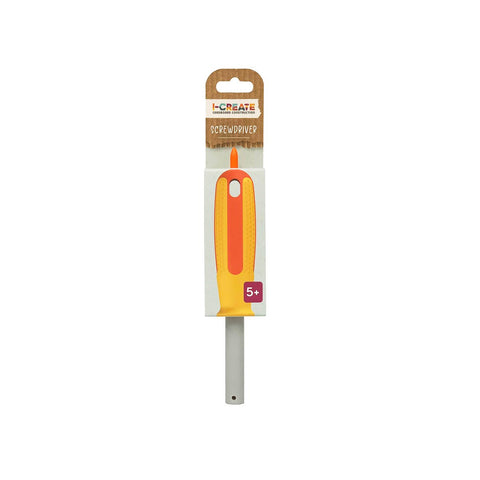 I Create Screwdriver - Cardboard Assembly Tool - 40mm x 225mm - Yellow - SuperSaverAU - view 1