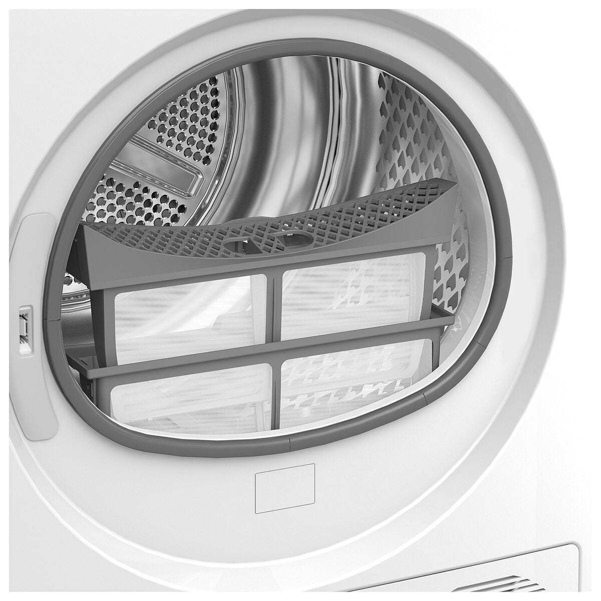 Beko 8kg sensor controlled heat pump dryer - 8 star energy rating, hygienic drying, 15 programs - BDPB8010W
