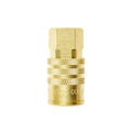 Jflex 1/4 Bsp Female Coupling - Brass - High Airflow - Durable - 600212 - SuperSaverAU - view 1