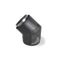 Scandia 45 Rear Facing Bend Flue Kit - 6” Stainless Steel - Sleek Black - SuperSaverAU - view 2