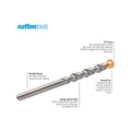 Sutton Tools 6 x 100mm TCT Masonry Drill Bit, Carbide Tip, Brick, Tile & Concrete