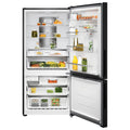 Electrolux 496L bottom mount fridge - matt charcoal black, AI CoolAssist, Cooling360 - EBE5002BE-X