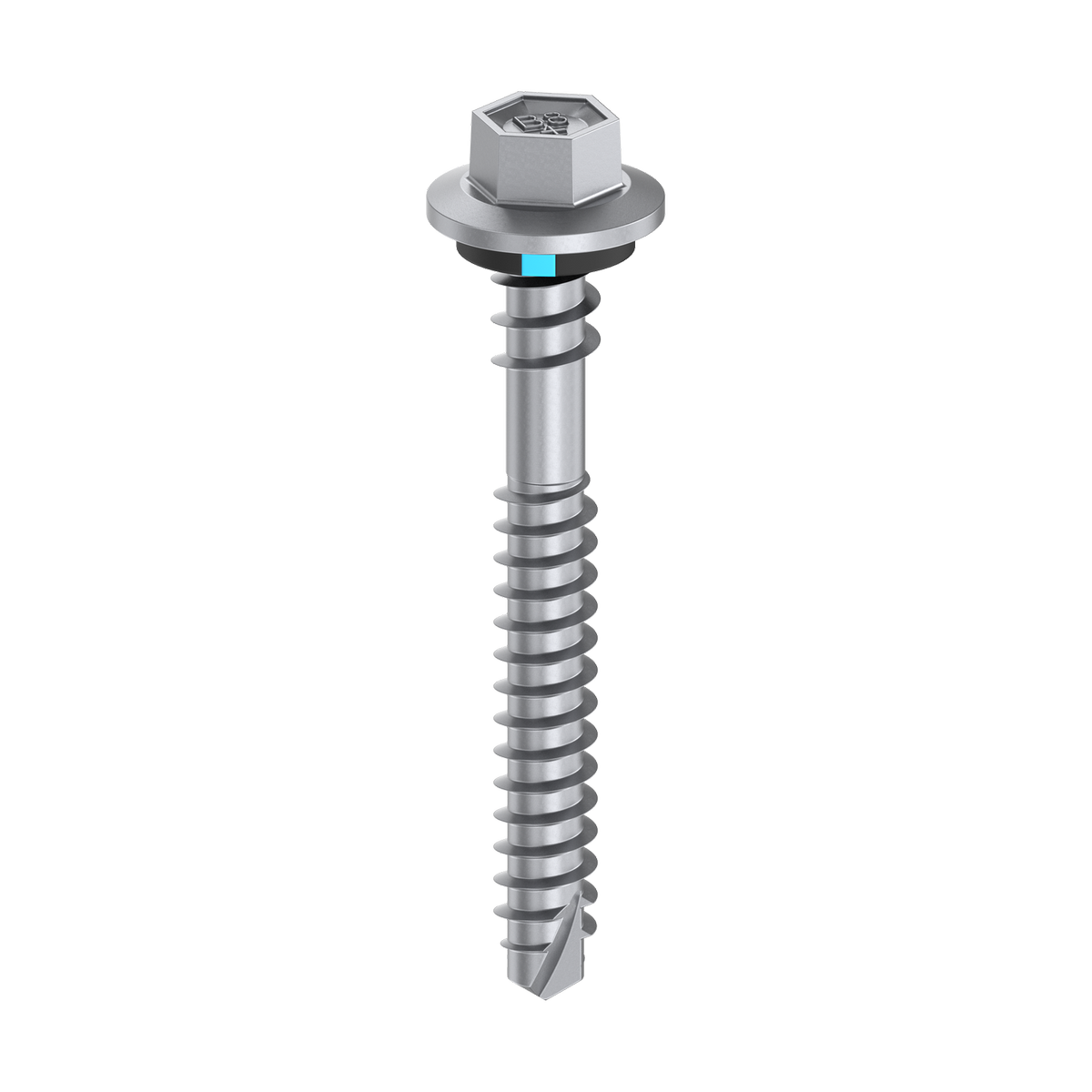 Bremick Vortex Plus Roofing Screw 6.2 x 50mm - 100 Pack - Watertight Seal - SuperSaverAU - view 3