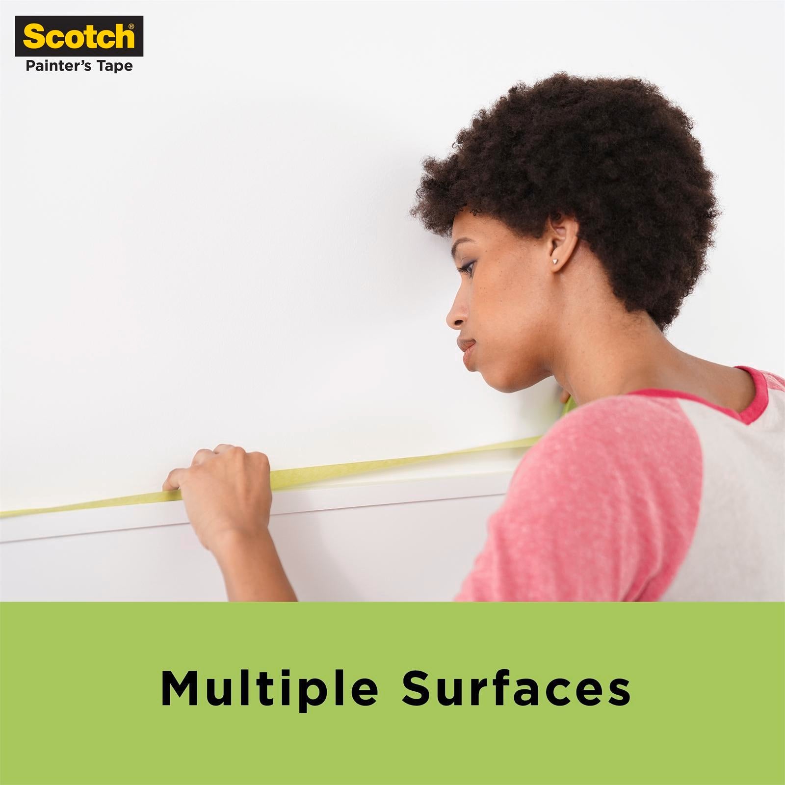 Scotch 24mm x 55m General Painting Masking Tape Medium Adhesion