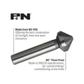 Sutton Tools Countersink Bit - 20.5mm - HSS - Chamfering Tool - SuperSaverAU - view 2