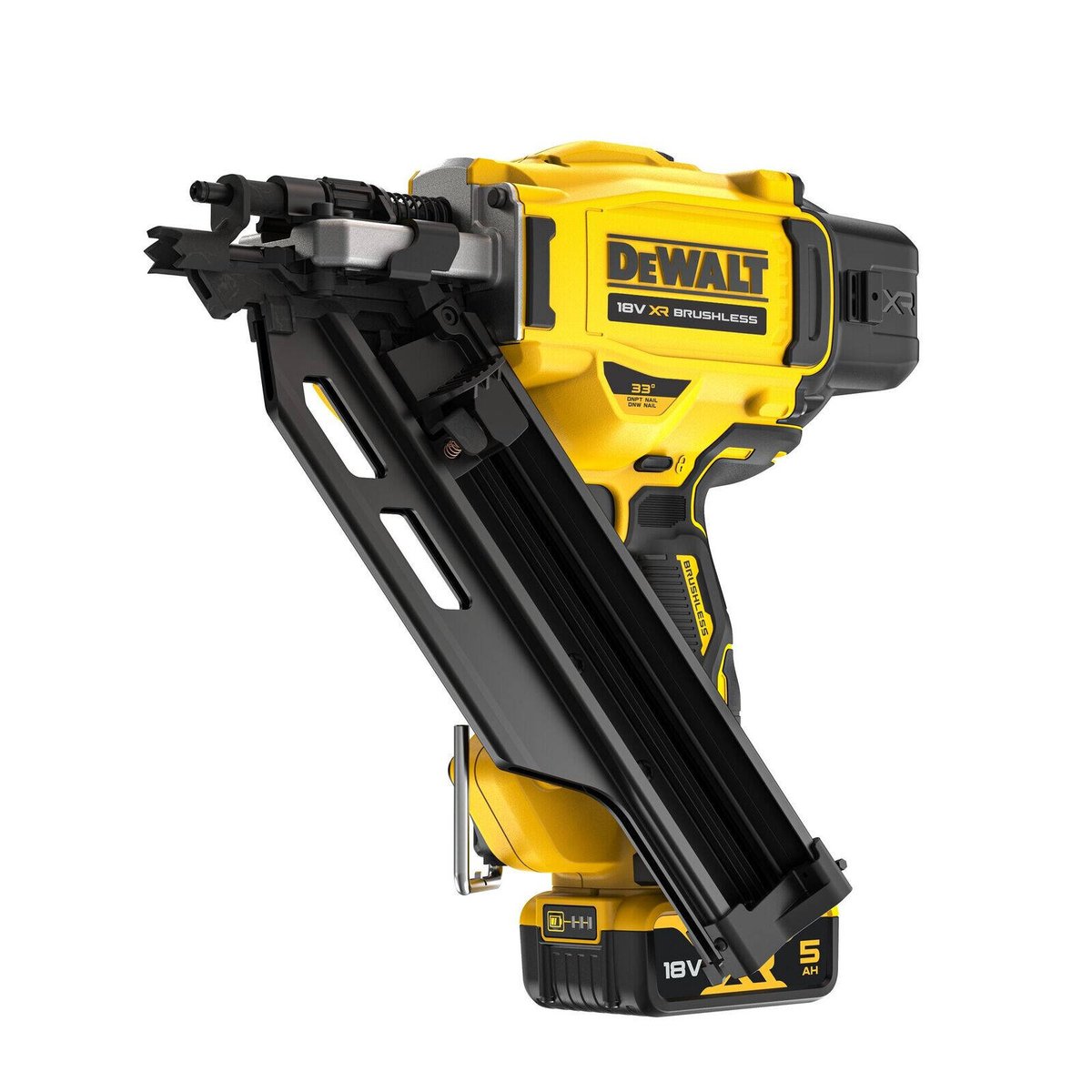 Dewalt 18V XR Framing Nailer Kit 90mm - 5.0Ah - Durable & Efficient - SuperSaverAU - view 2
