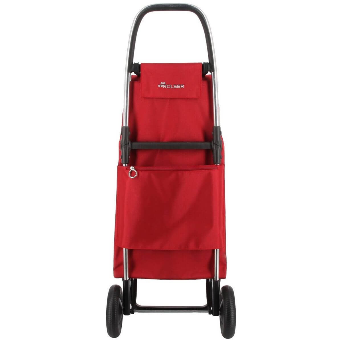 Rolser I-Max 2-Wheel Folding Trolley - Aluminium Chassis, Backpack-Style Bag, Red - R-IMX304-1027