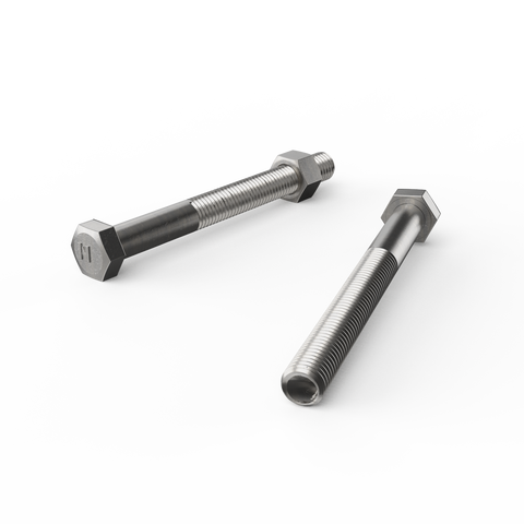 Zenith Hex Head Bolt - M12 x 120mm - 25 Pack - Stainless Steel 304 - Rust Resistant - SuperSaverAU - view 1