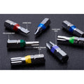 Kincrome 33 Piece 1/4" Hex Drive Security Bit and Holder Set, Silicon Alloy S2 Steel