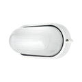 Brilliant 9W White Davis Oval LED Bunker Light - 9W - Aluminium - Weather Resistant - SuperSaverAU - view 2