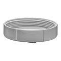 Holman 100mm PVC DWV Threaded Access Cap Grey Underground Rated