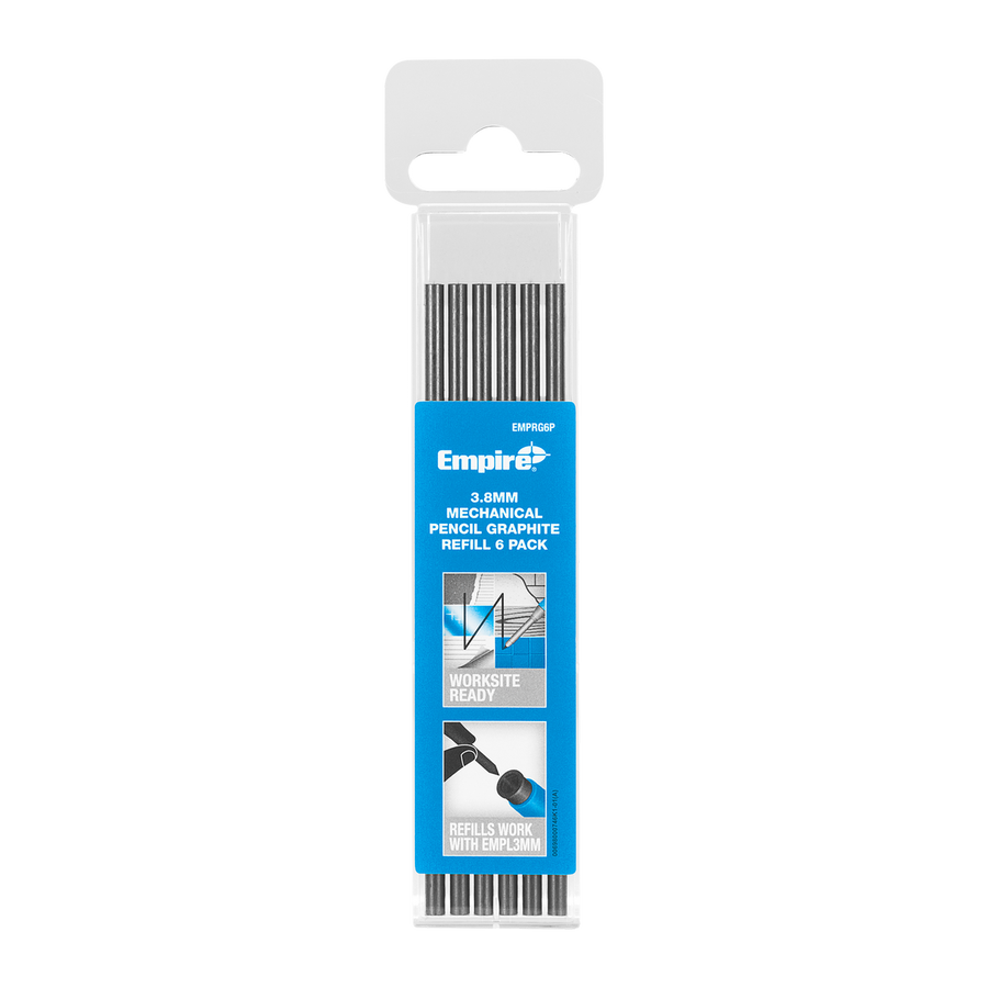 Empire 3 Mechanical Pencil Graphite Refill 6 Pack - 8mm - Durable Storage - SuperSaverAU - view 1