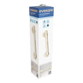 Evekare 300mm Brushed Brass Linear Grab Rail with Concealed Flange