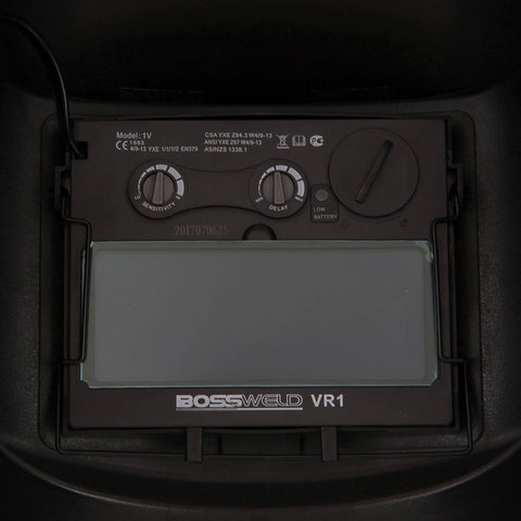 Bossweld VR1 Variable Shade Auto-Darkening Welding Helmet