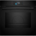 Bosch Series 8 60cm Built-In Steam Oven - 71L, 24 Functions, Sous Vide, Meat Probe, Black - HSG958DB1A